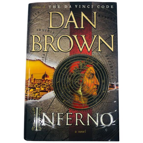Inferno a Novel by Dan Brown 1st Edition Robert Langdon Series Hardcover Book - Picture 1 of 9